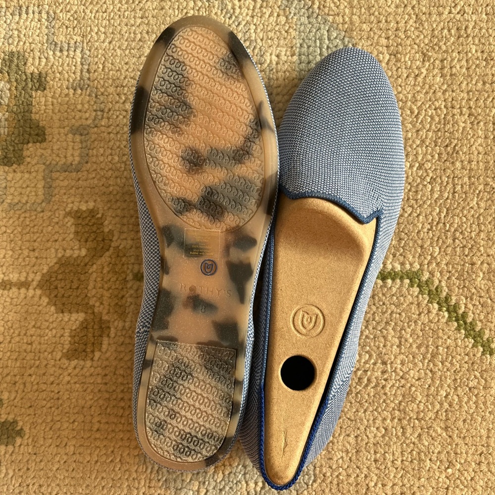 NWT Rothy’s The Loafer in Tide Pool - Picture 2 of 3